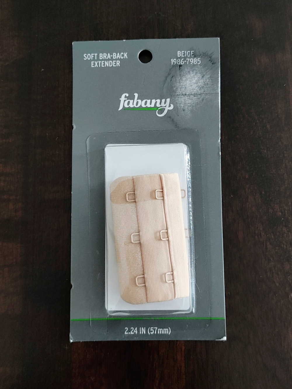 Fabany Beige Soft Bra Back Extender - 2.24 in (57mm)